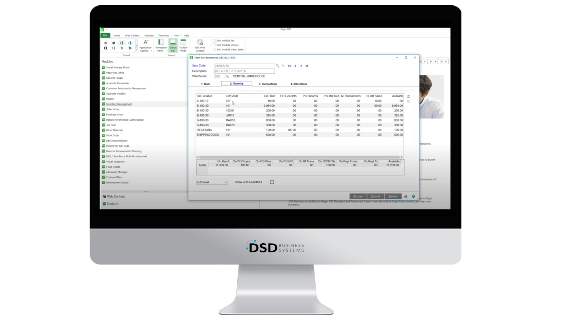 DSD Multi Bin Desktop