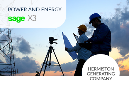 Hermiston Generating Sage X3 ERP power and energy customer success story
