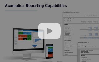 Acumatica Business Intelligence and Reporting Video