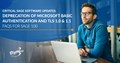 Deprecation of Microsoft Basic Authentication and TLS 1.0 and 1.1 - FAQ for Sage 100